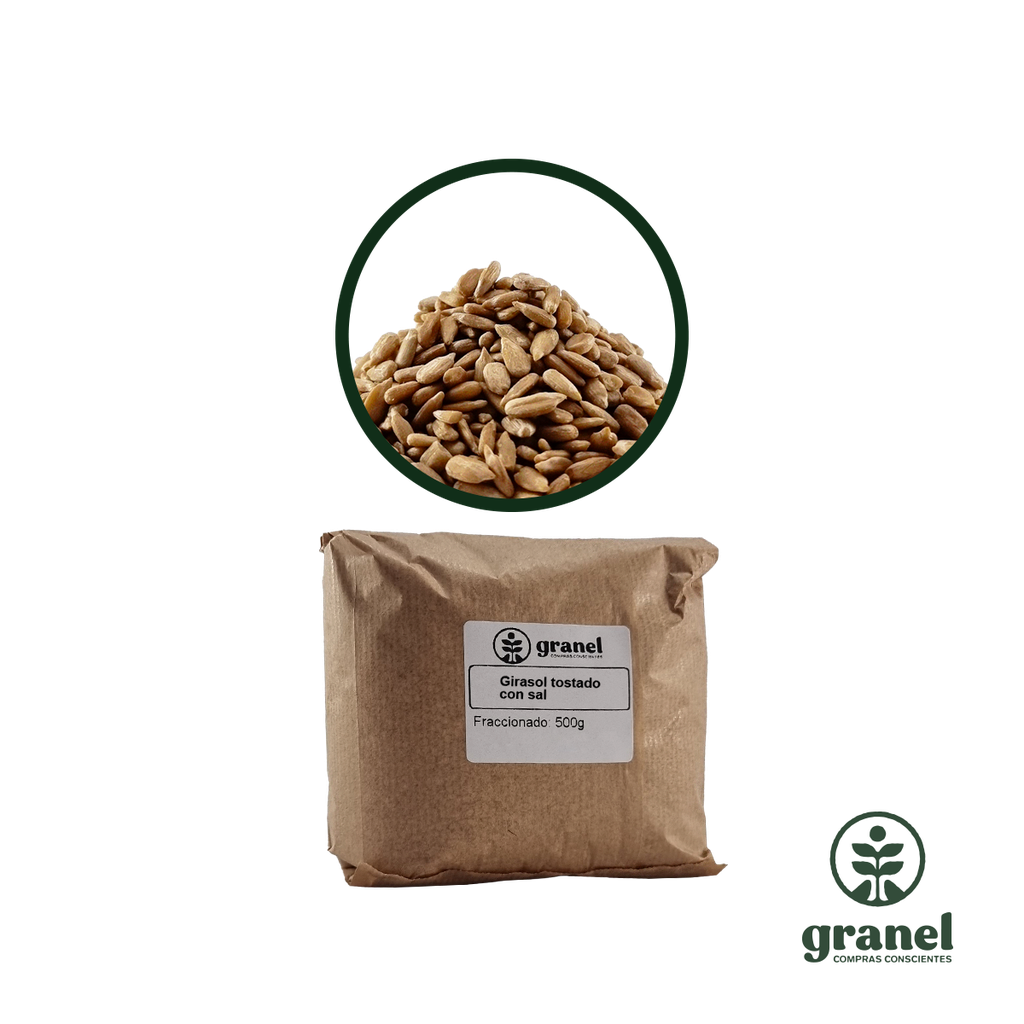 [5956] Girasol tostado con sal 500g