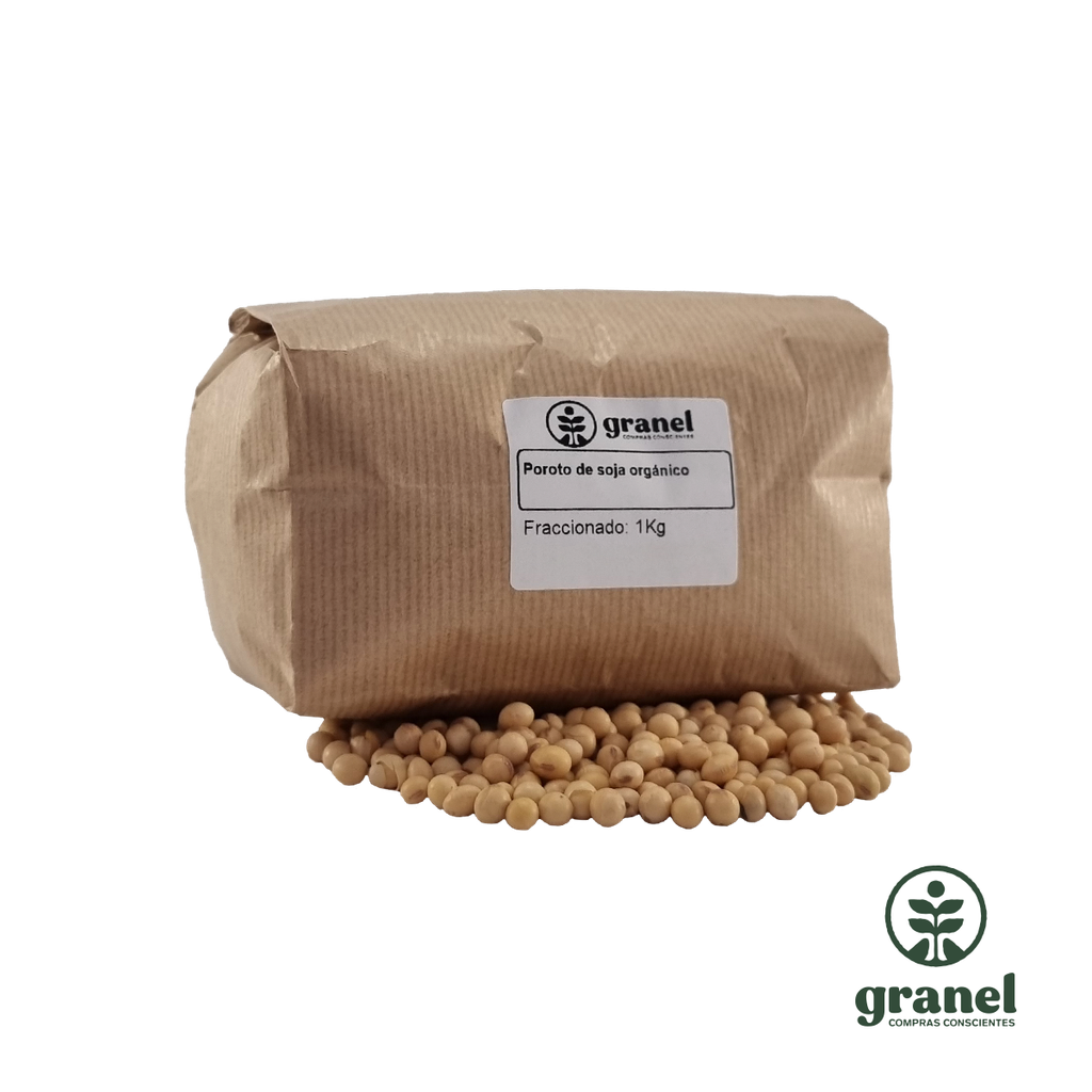 [6478] Porotos de soja orgánico 1kg